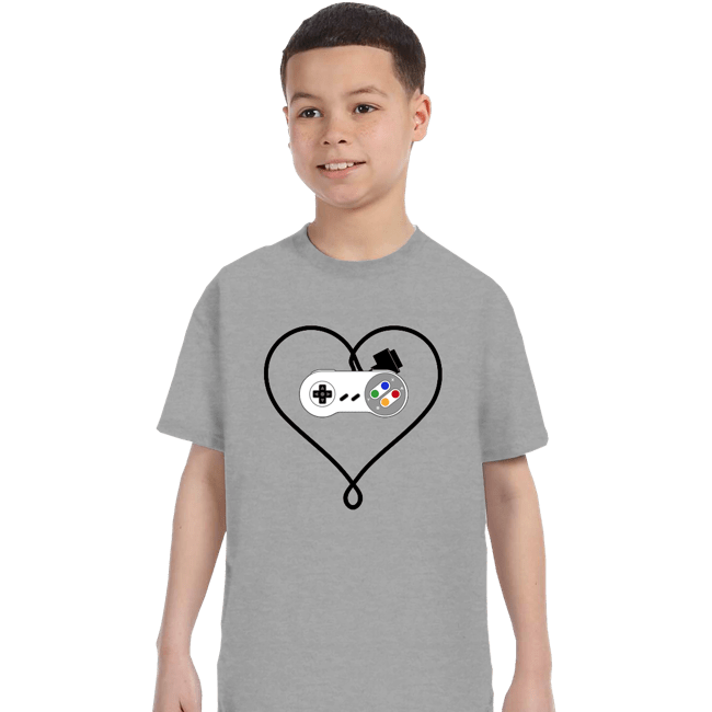 Shirts T-Shirts, Youth / XS / Sports Grey Retro Forever
