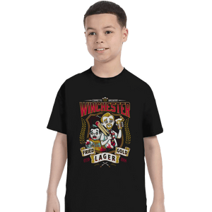 Shirts T-Shirts, Youth / XL / Black Winchester Fried Gold Lager