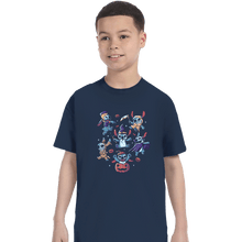 Load image into Gallery viewer, Secret_Shirts T-Shirts, Youth / XS / Navy Halloween Costumes
