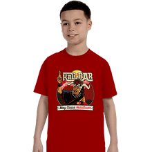 Load image into Gallery viewer, Secret_Shirts T-Shirts, Youth / XS / Red Kali Bar
