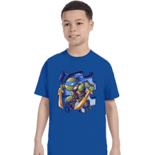 Load image into Gallery viewer, Daily_Deal_Shirts T-Shirts, Youth / XS / Royal Blue Toy Leo
