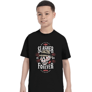 Shirts T-Shirts, Youth / XS / Black Slasher Forever