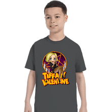 Load image into Gallery viewer, Shirts T-Shirts, Youth / XS / Charcoal Tiffany Valentine
