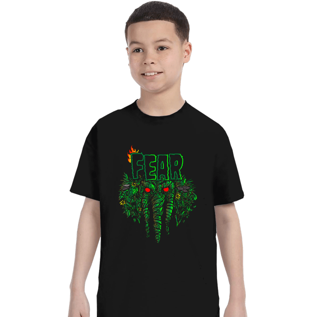 Secret_Shirts T-Shirts, Youth / XS / Black Fear-Thing