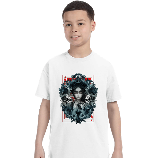 Daily_Deal_Shirts T-Shirts, Youth / XS / White The Madness