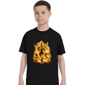 Daily_Deal_Shirts T-Shirts, Youth / XS / Black Golden Ultrainstinct