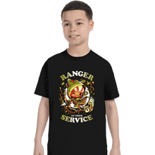 Load image into Gallery viewer, Daily_Deal_Shirts T-Shirts, Youth / XS / Black Ranger&#39;s Call
