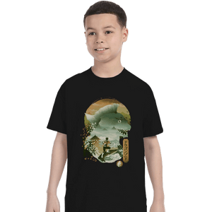 Shirts T-Shirts, Youth / Small / Black Dragonzord Ukiyoe