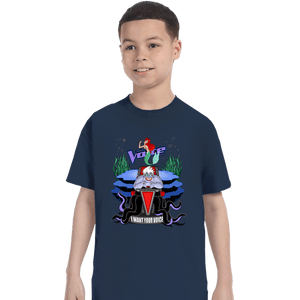 Secret_Shirts T-Shirts, Youth / XS / Navy I Want Your Voice
