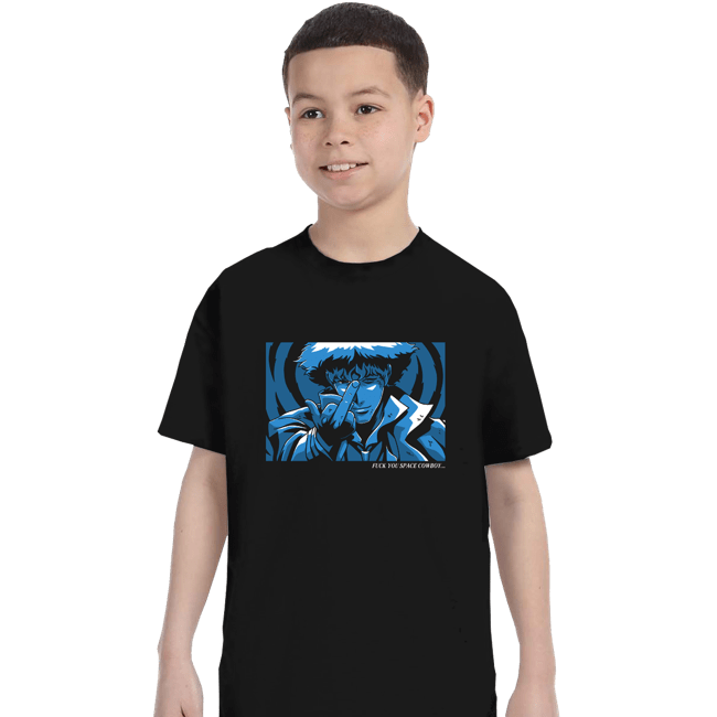 Daily_Deal_Shirts T-Shirts, Youth / XS / Black Real Folk Cowboy