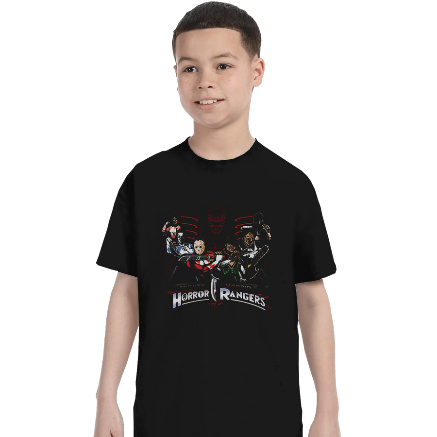 Shirts T-Shirts, Youth / XL / Black Mighty Morbid Horror Rangers