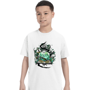 Shirts T-Shirts, Youth / XS / White Dice Sketch