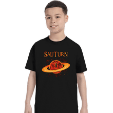 Load image into Gallery viewer, Daily_Deal_Shirts T-Shirts, Youth / XS / Black Sauturn
