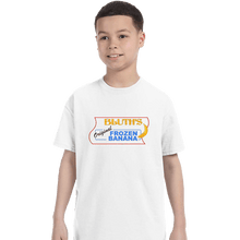 Load image into Gallery viewer, Secret_Shirts T-Shirts, Youth / XS / White Bluth Bananas
