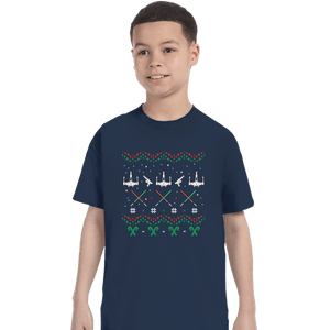 Secret_Shirts T-Shirts, Youth / XS / Navy A Rogue Christmas