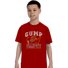 Load image into Gallery viewer, Daily_Deal_Shirts T-Shirts, Youth / XS / Red Gump Running
