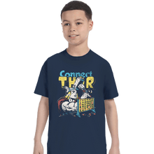 Load image into Gallery viewer, Secret_Shirts T-Shirts, Youth / XS / Navy Connect Thor
