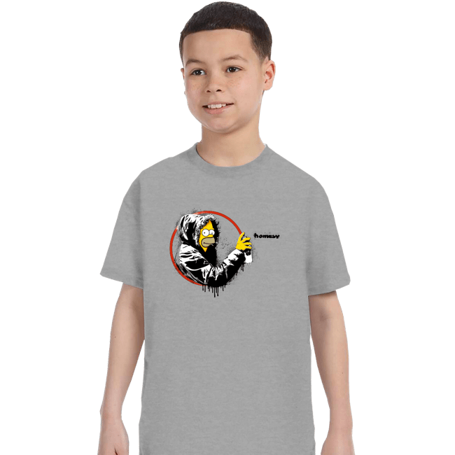 Shirts T-Shirts, Youth / XS / Sports Grey Homesy