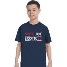 Load image into Gallery viewer, Shirts T-Shirts, Youth / XL / Navy Vote For Joe
