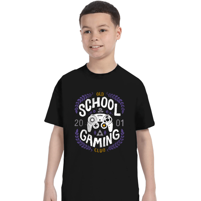 Shirts T-Shirts, Youth / XS / Black Gamecube Gaming Club