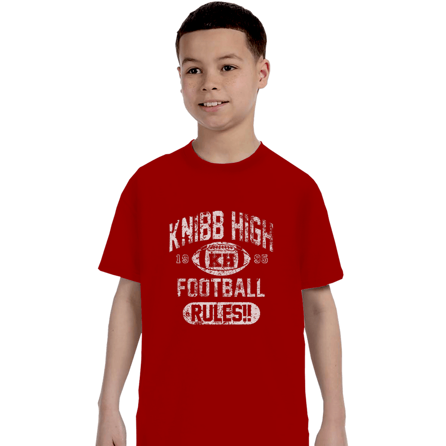Shirts T-Shirts, Youth / XL / Red Knibb High Football Rules