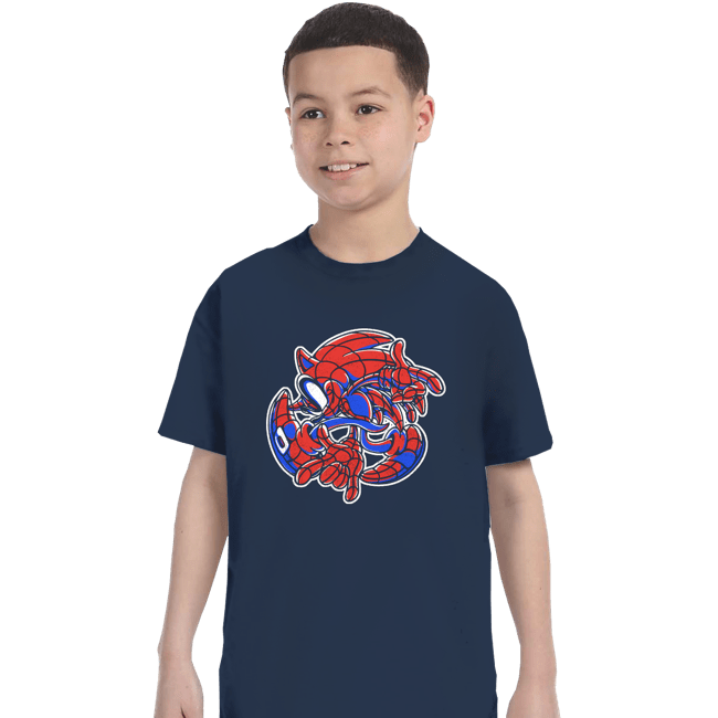 Daily_Deal_Shirts T-Shirts, Youth / XS / Navy Spider-Hog Adventure