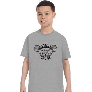 Shirts T-Shirts, Youth / XS / Sports Grey Kong's Gym