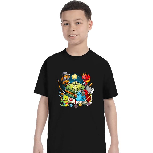 Daily_Deal_Shirts T-Shirts, Youth / XS / Black Christmas RPG