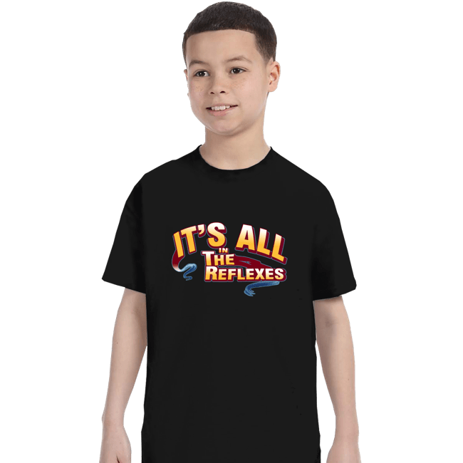 Shirts T-Shirts, Youth / XS / Black Reflexes