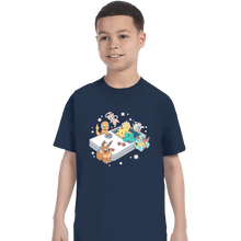Load image into Gallery viewer, Shirts T-Shirts, Youth / XS / Navy Pokeboy
