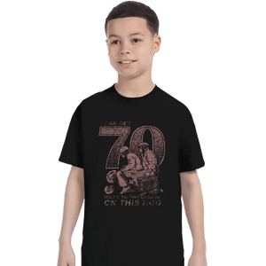Shirts T-Shirts, Youth / XL / Black Hog
