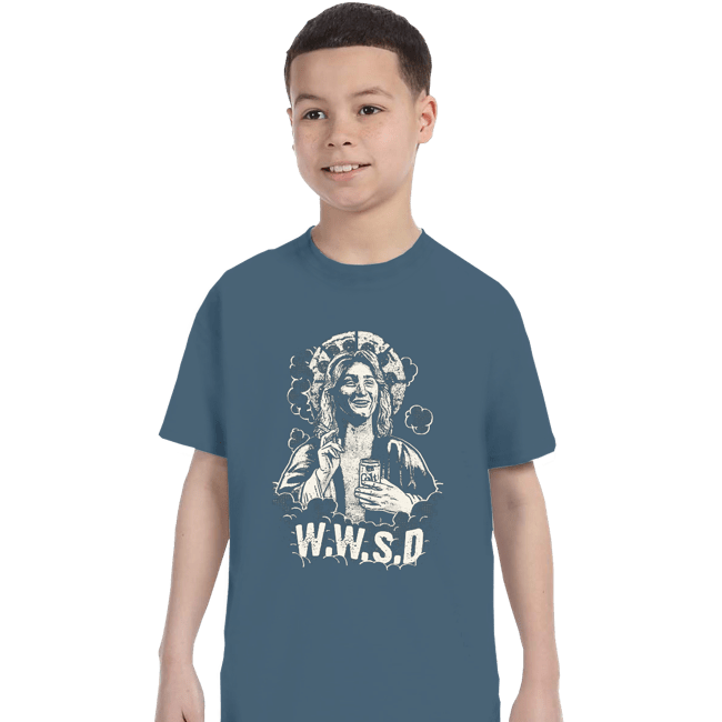 Secret_Shirts T-Shirts, Youth / XS / Indigo Blue W.W.S.D.