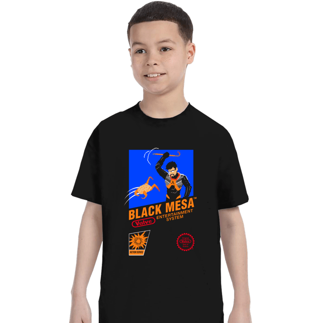 Daily_Deal_Shirts T-Shirts, Youth / XS / Black Black Mesa NES