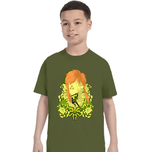 Daily_Deal_Shirts T-Shirts, Youth / XS / Military Green Legendary Memories