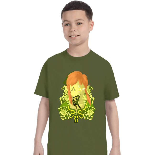 Daily_Deal_Shirts T-Shirts, Youth / XS / Military Green Legendary Memories