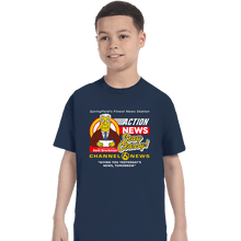 Load image into Gallery viewer, Daily_Deal_Shirts T-Shirts, Youth / XS / Navy Springfield Channel 6 Action News
