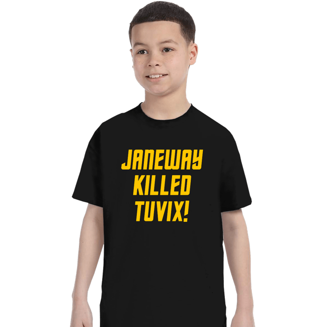 Secret_Shirts T-Shirts, Youth / XS / Black Tuvix