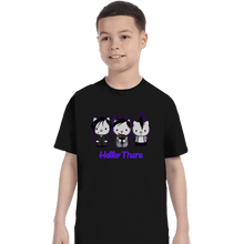 Load image into Gallery viewer, Shirts T-Shirts, Youth / XS / Black Hello There
