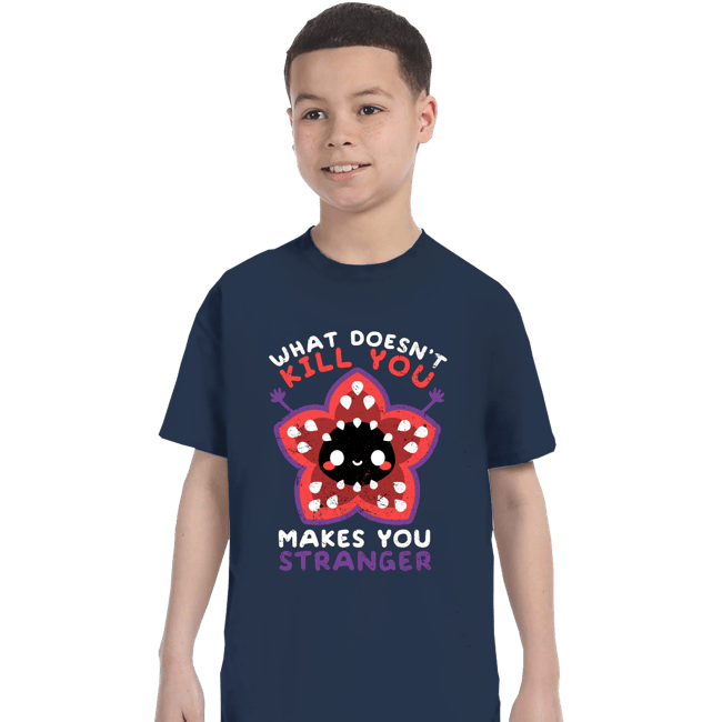 Secret_Shirts T-Shirts, Youth / XS / Navy Makes You Stranger