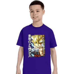 Daily_Deal_Shirts T-Shirts, Youth / XS / Violet Mirai Trunks