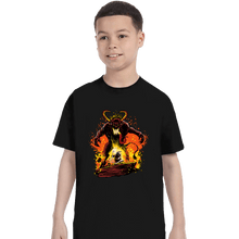 Load image into Gallery viewer, Daily_Deal_Shirts T-Shirts, Youth / XS / Black You Shall Not Pass, Krampus!
