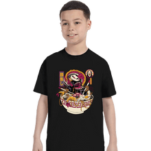 Load image into Gallery viewer, Daily_Deal_Shirts T-Shirts, Youth / XS / Black Faceless Ramen
