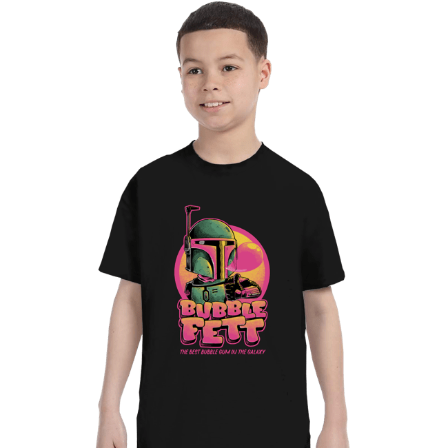 Daily_Deal_Shirts T-Shirts, Youth / XS / Black Bubble Fett