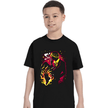 Load image into Gallery viewer, Daily_Deal_Shirts T-Shirts, Youth / XS / Black Diable Jambe
