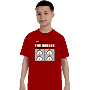 Daily_Deal_Shirts T-Shirts, Youth / XS / Red The Hobbes Album