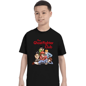 Secret_Shirts T-Shirts, Youth / XS / Black Ghost Fighters Club