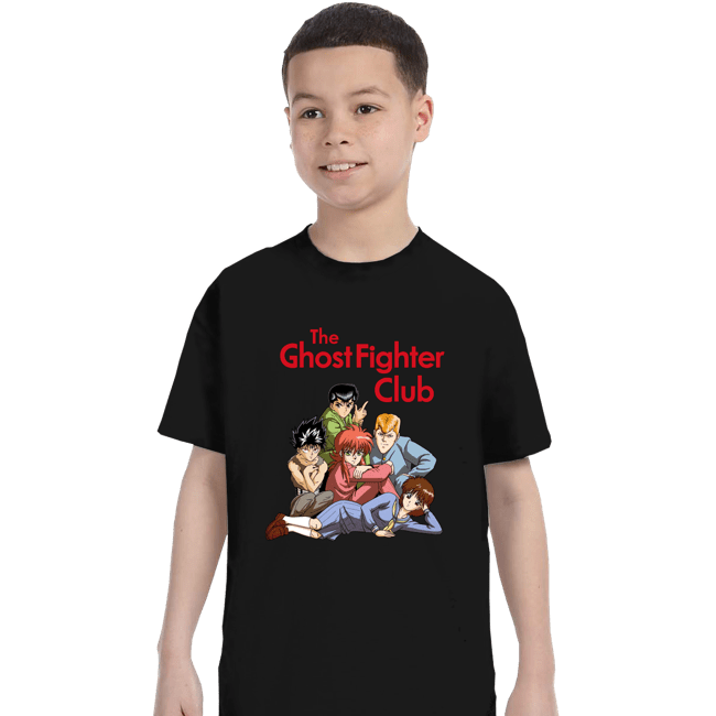 Secret_Shirts T-Shirts, Youth / XS / Black Ghost Fighters Club