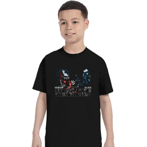 Shirts T-Shirts, Youth / XL / Black Select Venom VS Alien