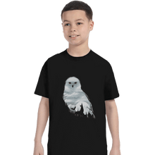 Load image into Gallery viewer, Shirts T-Shirts, Youth / XL / Black Magical Owl
