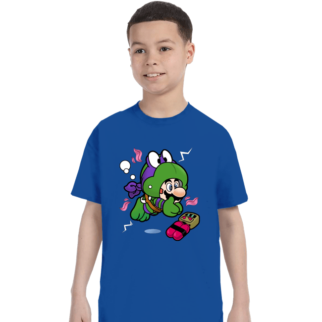 Shirts T-Shirts, Youth / XS / Royal Blue Super Donny Suit